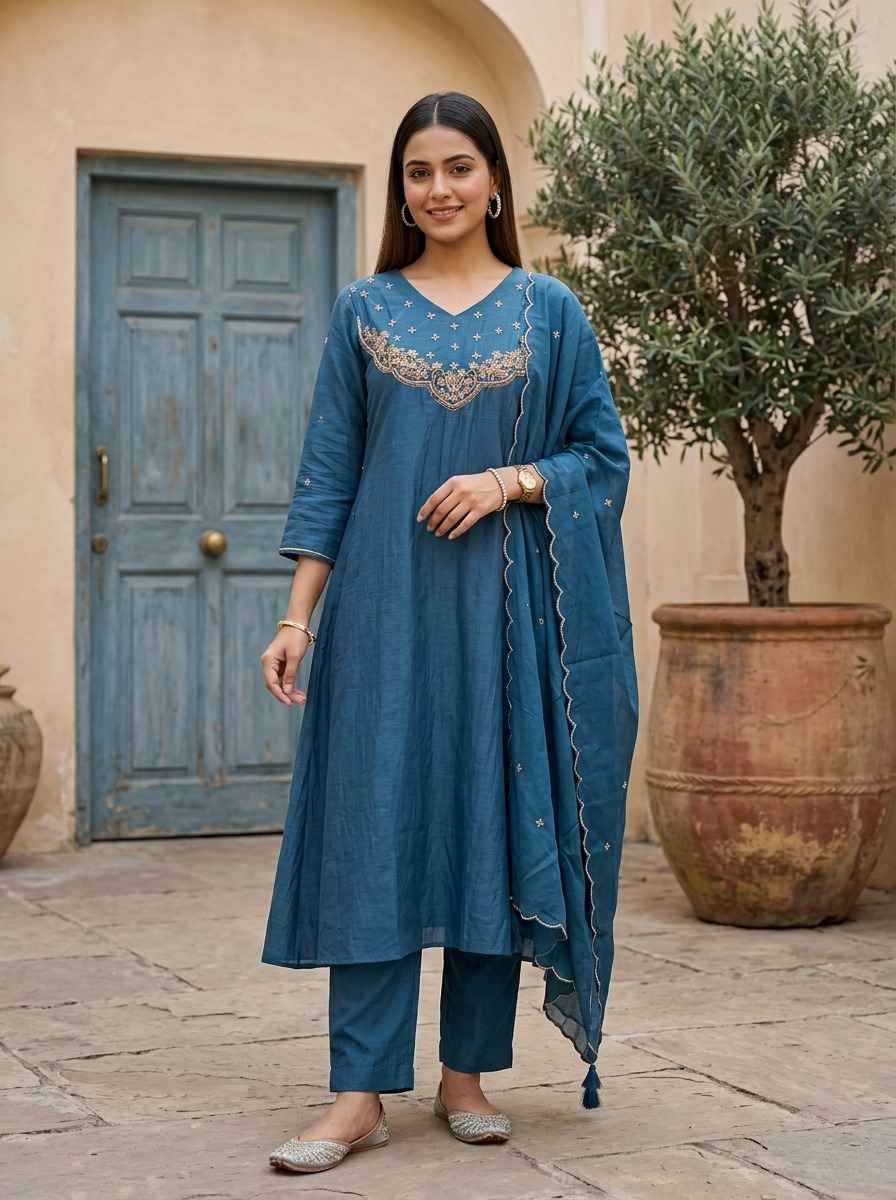 K 923 By Fashid 01 to 02 Series Designer Collection Beautiful Stylish Fancy Colorful Party Wear & Occasional Wear Pure Banarasi Embroidery Kurtis At Wholesale Price